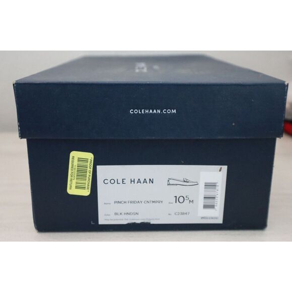 Cole Haan Men's Sz 10.5M Black Pinch Friday Contemporary Penny Loafers $170 - Picture 11 of 11